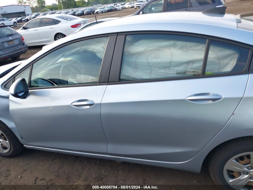 2018 Chevrolet Cruze Ls VIN: 1G1BC5SM7J7104015 Lot: 40008704