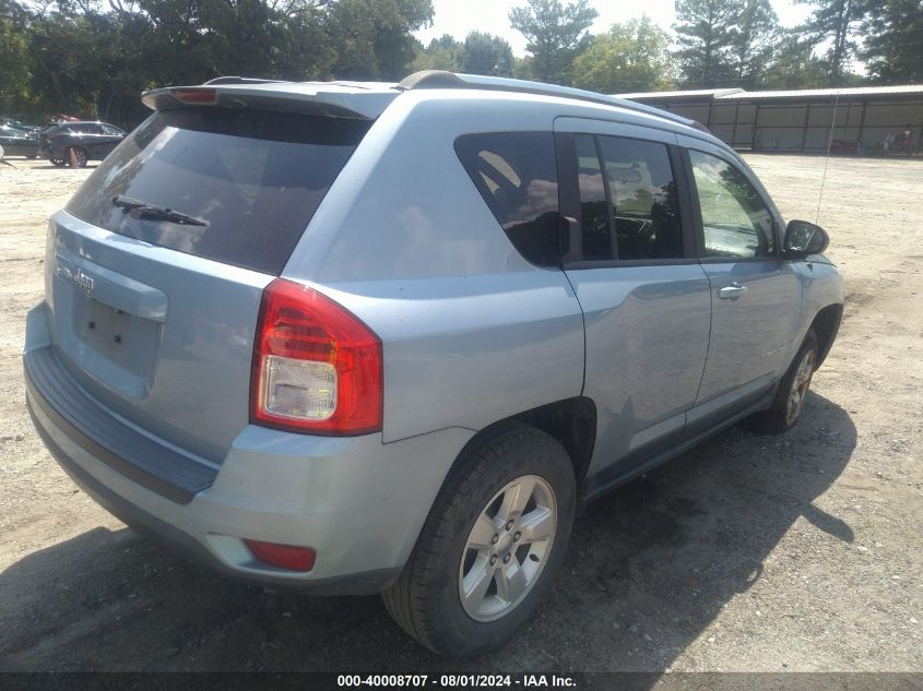 2013 Jeep Compass Sport VIN: 1C4NJCBA4DD169205 Lot: 40008707