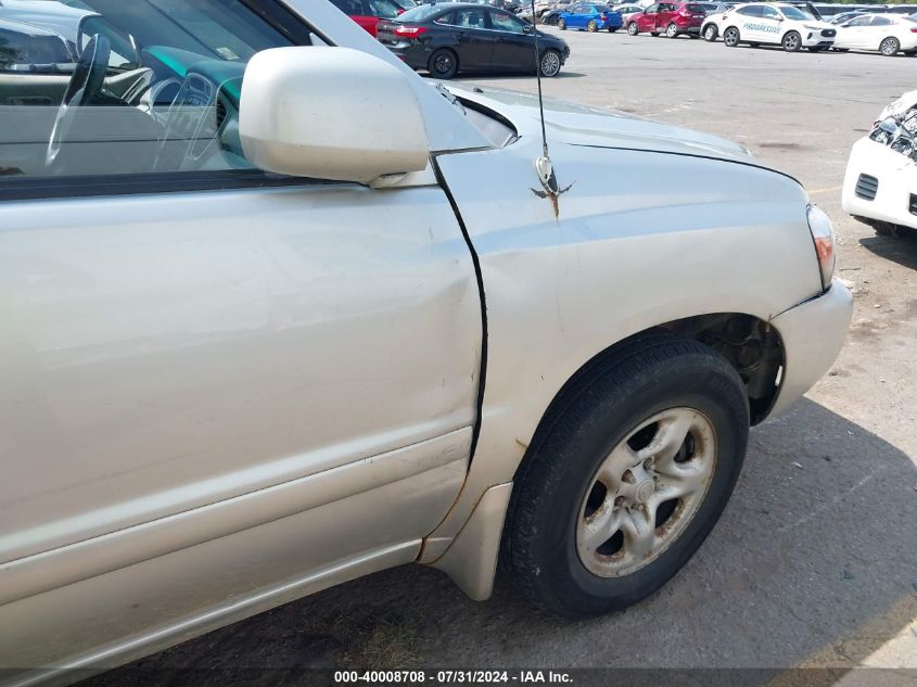 2004 Toyota Highlander VIN: JTEDD21A540101772 Lot: 40008708