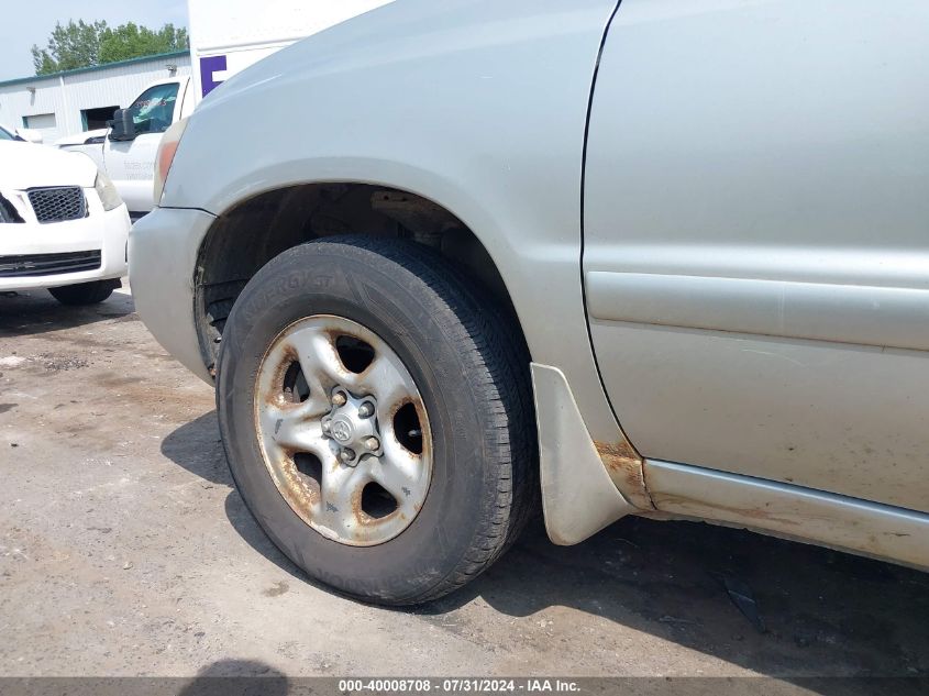 2004 Toyota Highlander VIN: JTEDD21A540101772 Lot: 40008708