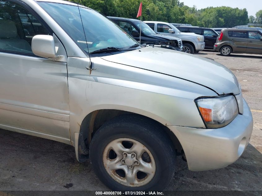 2004 Toyota Highlander VIN: JTEDD21A540101772 Lot: 40008708