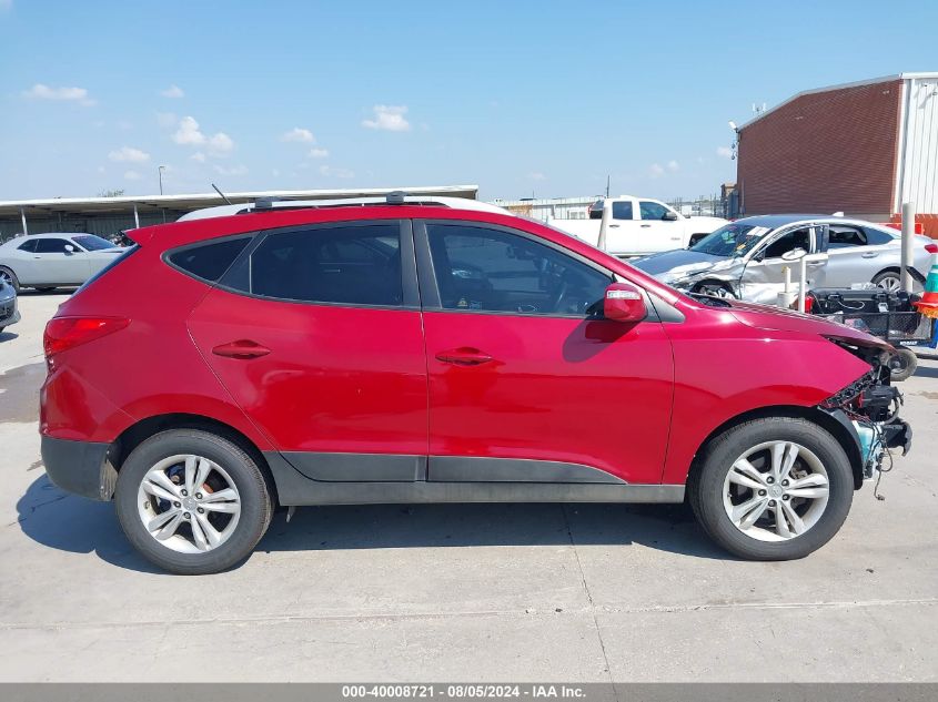 2013 Hyundai Tucson Gls/Limited VIN: KM8JU3AC6DU652229 Lot: 40008721