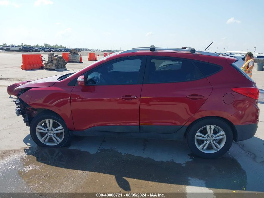 2013 Hyundai Tucson Gls/Limited VIN: KM8JU3AC6DU652229 Lot: 40008721