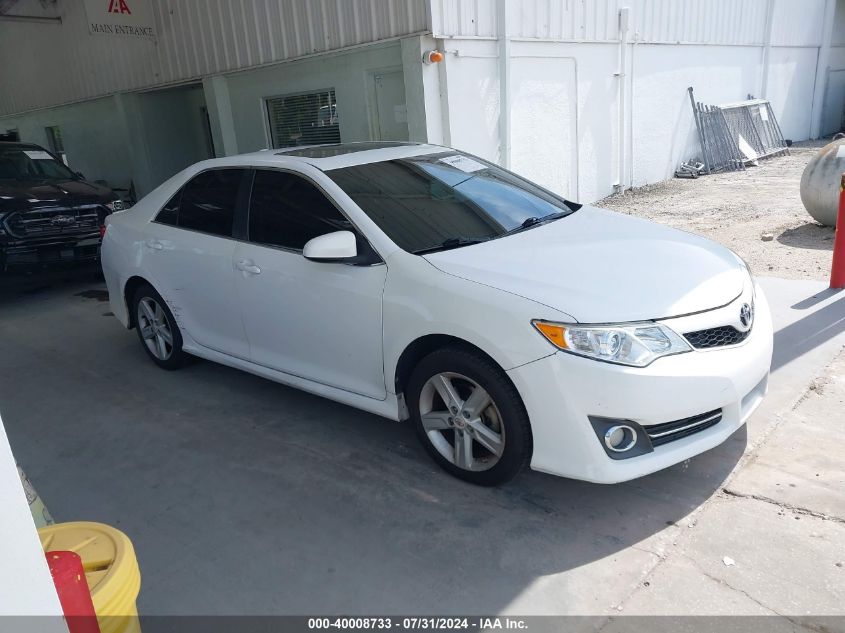 2012 Toyota Camry Se VIN: 4T1BF1FK0CU583510 Lot: 40008733