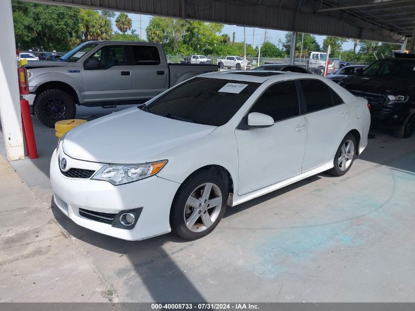 2012 Toyota Camry Se VIN: 4T1BF1FK0CU583510 Lot: 40008733