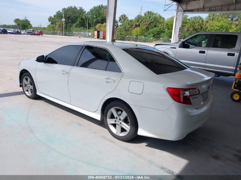 2012 Toyota Camry Se VIN: 4T1BF1FK0CU583510 Lot: 40008733