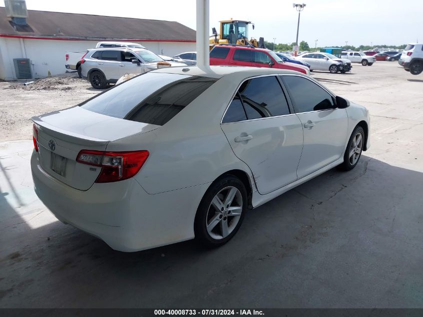 2012 Toyota Camry Se VIN: 4T1BF1FK0CU583510 Lot: 40008733