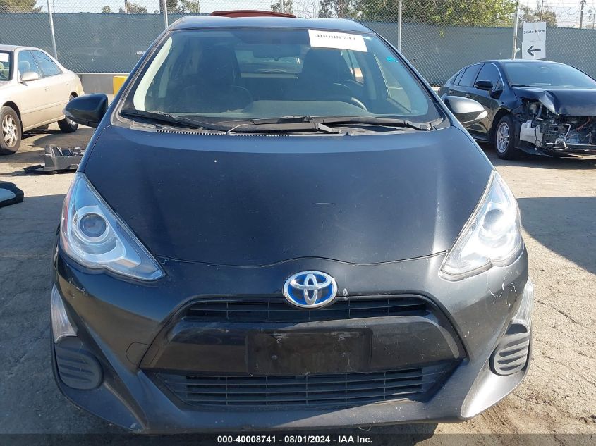 2016 Toyota Prius C Three VIN: JTDKDTB37G1140055 Lot: 40008741