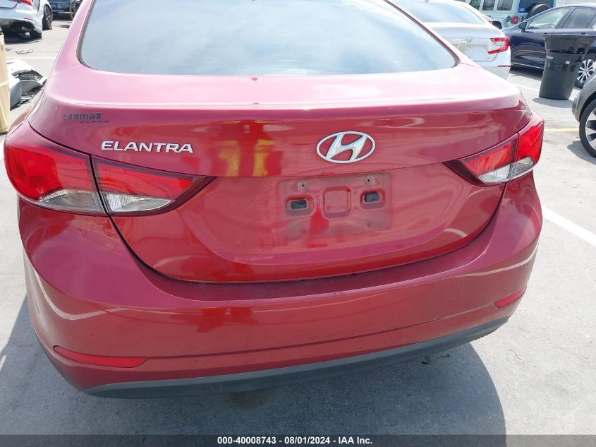 5NPDH4AEXFH646248 2015 HYUNDAI ELANTRA - Image 15