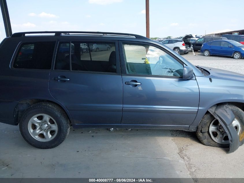 2006 Toyota Highlander VIN: JTEGD21A760146874 Lot: 40008777