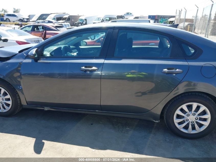 2021 Kia Forte Fe VIN: 3KPF24AD9ME401587 Lot: 40008800