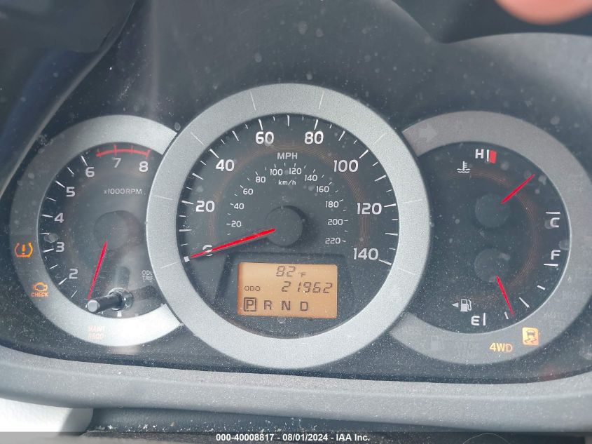 2011 Toyota Rav4 VIN: 2T3BF4DV0BW133747 Lot: 40008817