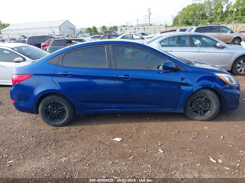 2015 Hyundai Accent Gls VIN: KMHCT4AE7FU922817 Lot: 40008825