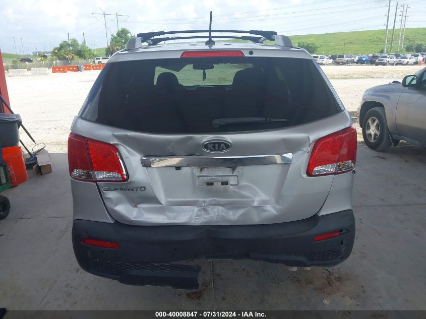 2013 Kia Sorento Lx VIN: 5XYKT4A69DG408202 Lot: 40008847