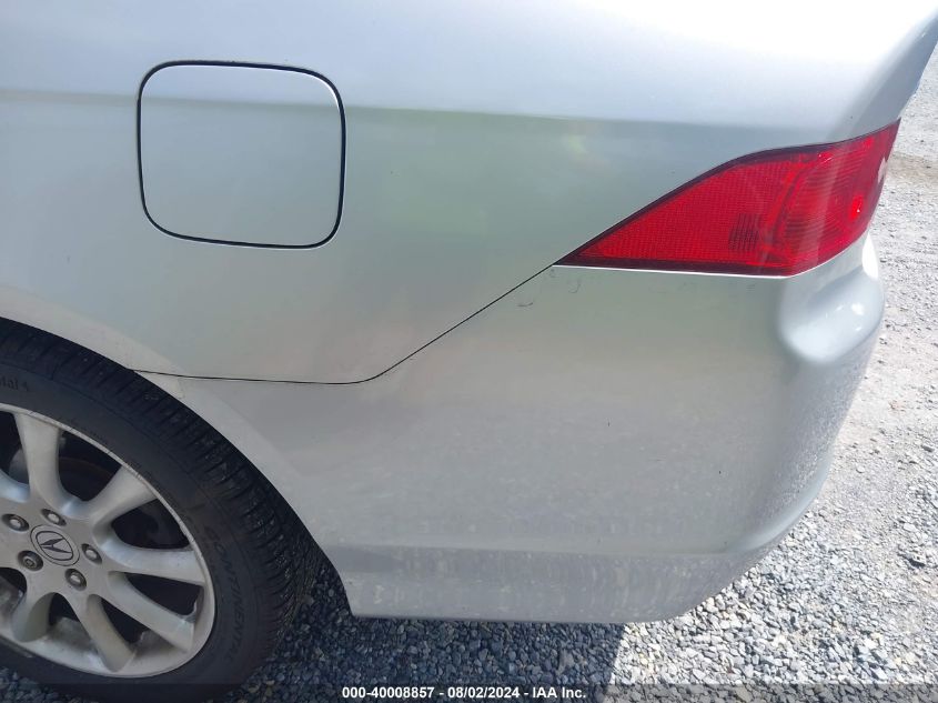 2006 Acura Tsx VIN: JH4CL96996C026312 Lot: 40008857