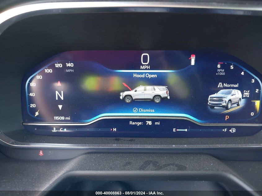 2023 Chevrolet Tahoe 4Wd Rst VIN: 1GNSKRKD3PR562060 Lot: 40008863