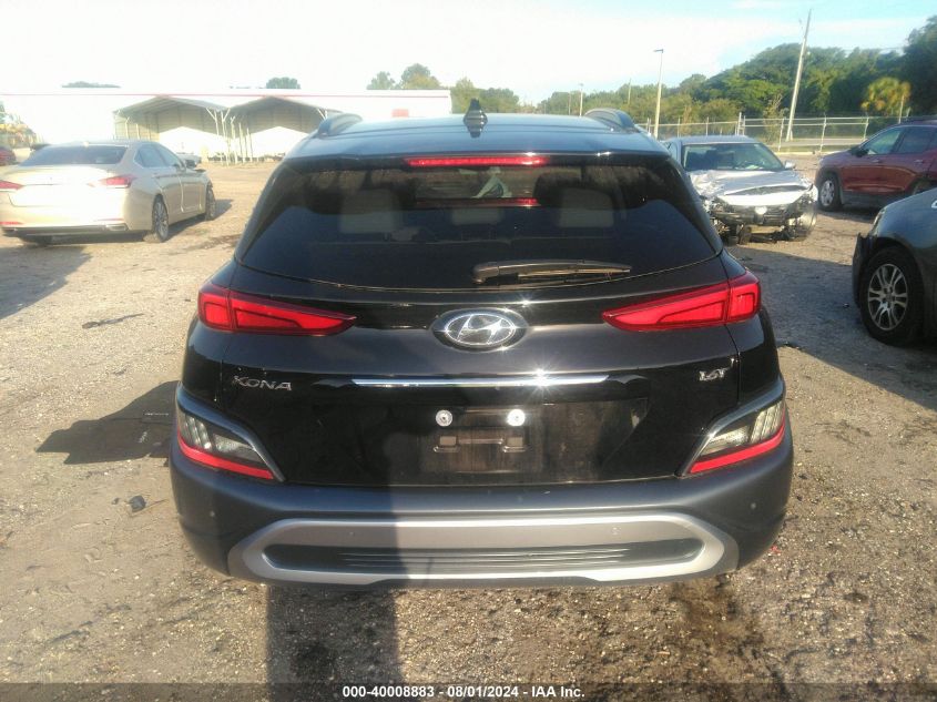 2022 Hyundai Kona Limited VIN: KM8K53A34NU909441 Lot: 40008883