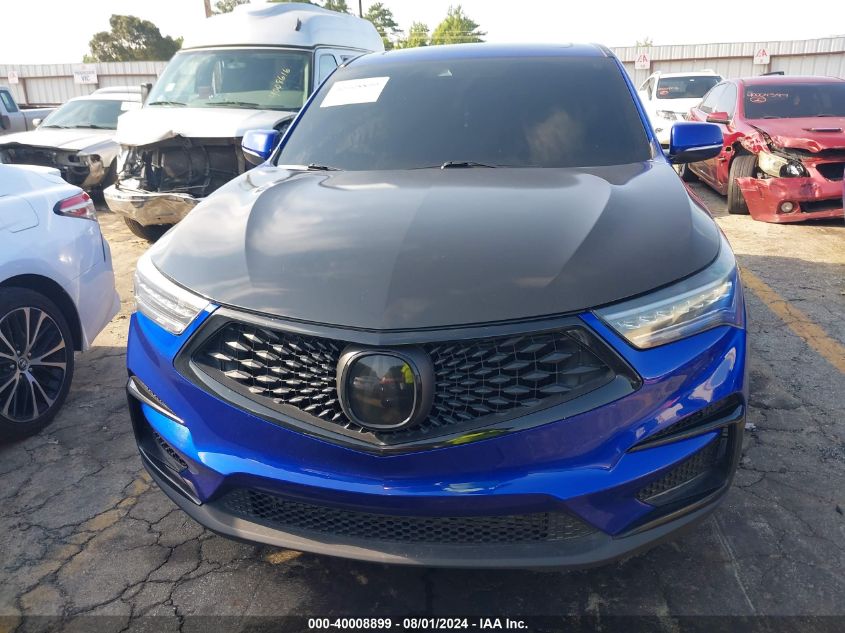 2021 Acura Rdx A-Spec VIN: 5J8TC2H66ML045538 Lot: 40008899