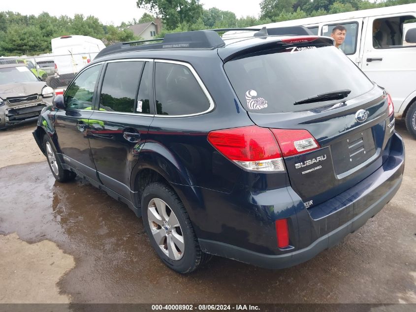 2012 Subaru Outback 2.5I Limited VIN: 4S4BRBJC5C3264624 Lot: 40008902