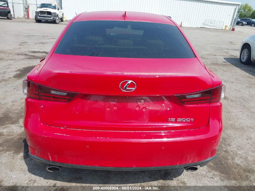 2016 Lexus Is 200T VIN: JTHBA1D25G5026127 Lot: 40008904