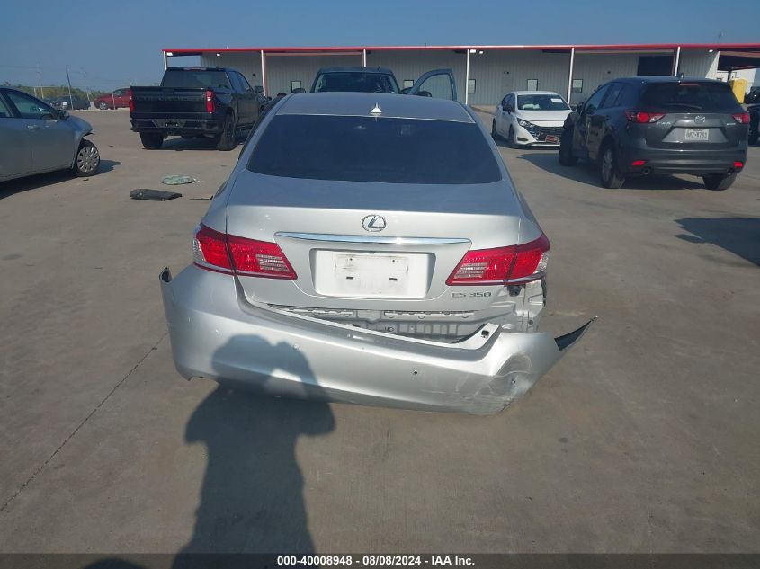 2012 Lexus Es 350 VIN: JTHBK1EG4C2511555 Lot: 40008948