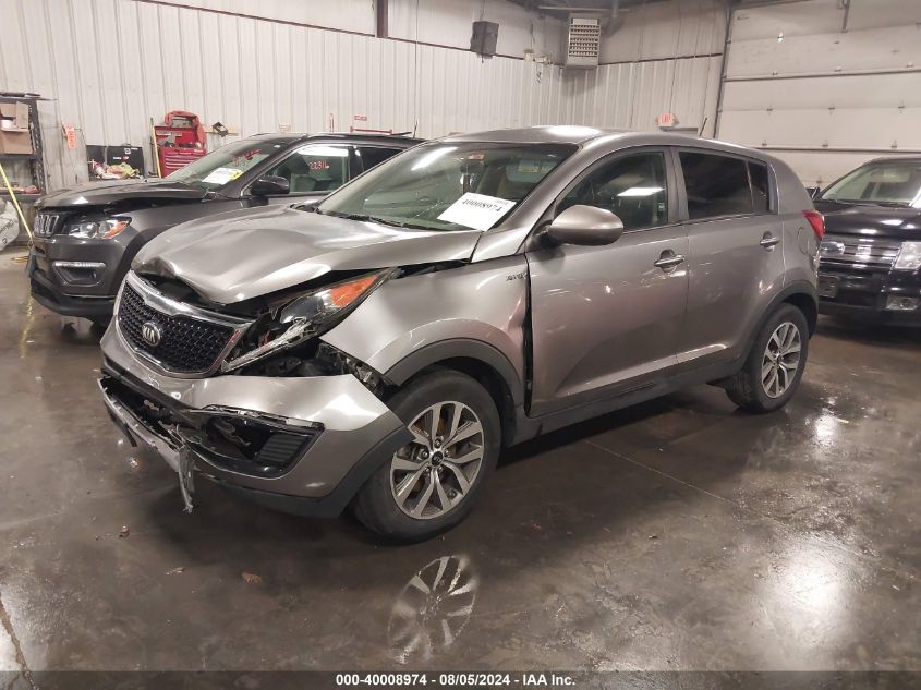 KNDPBCAC1F7745942 2015 KIA SPORTAGE - Image 2