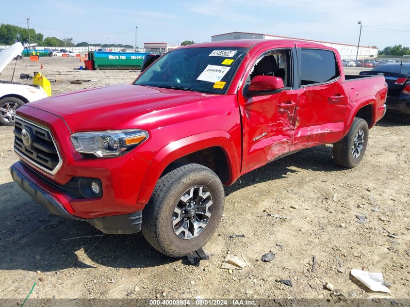 2018 Toyota Tacoma Sr5 V6 VIN: 5TFCZ5AN7JX163344 Lot: 40008984