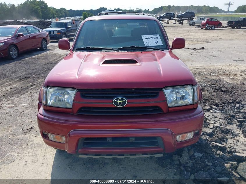 2002 Toyota 4Runner Sr5 V6 VIN: JT3HN86R420390231 Lot: 40008989