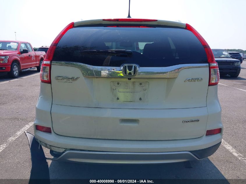 2015 HONDA CR-V TOURING - 5J6RM4H9XFL113672