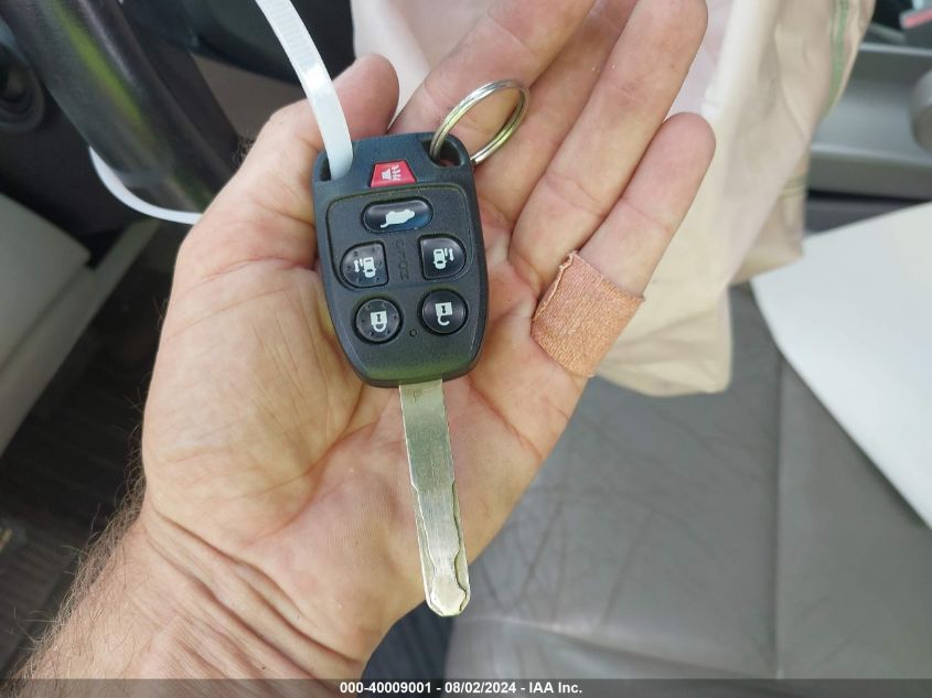 2011 Honda Odyssey Ex-L VIN: 5FNRL5H62BB001241 Lot: 40009001