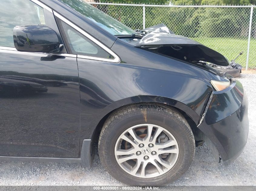 2011 Honda Odyssey Ex-L VIN: 5FNRL5H62BB001241 Lot: 40009001