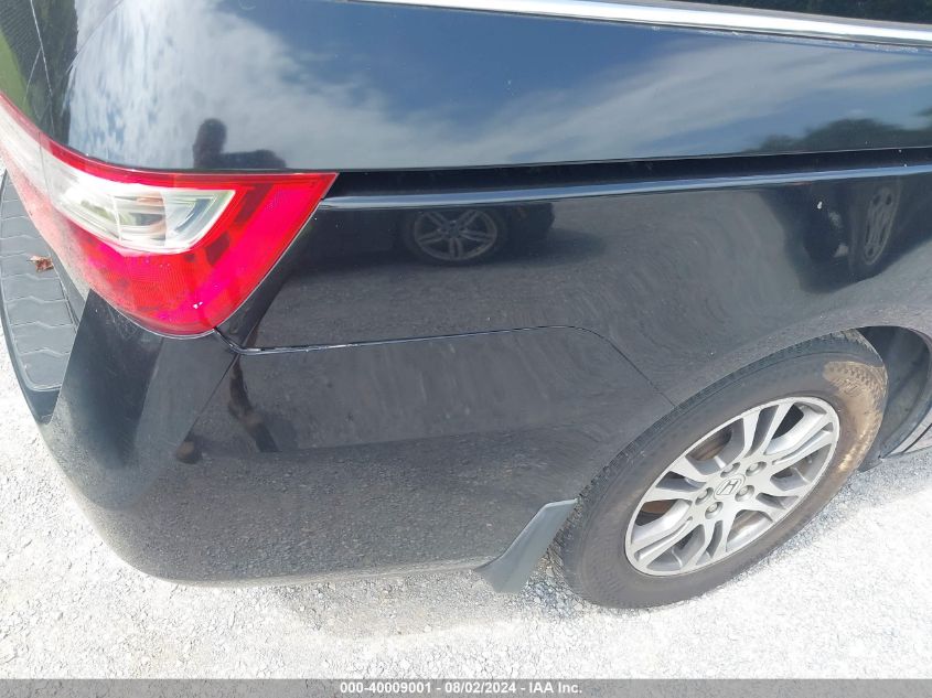 2011 Honda Odyssey Ex-L VIN: 5FNRL5H62BB001241 Lot: 40009001