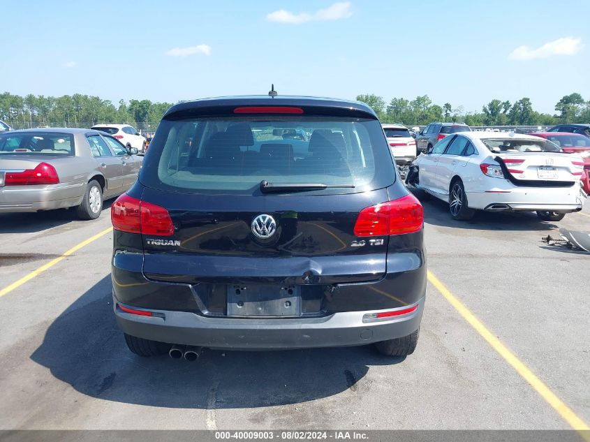 2013 VOLKSWAGEN TIGUAN S - WVGCV7AX6DW528921