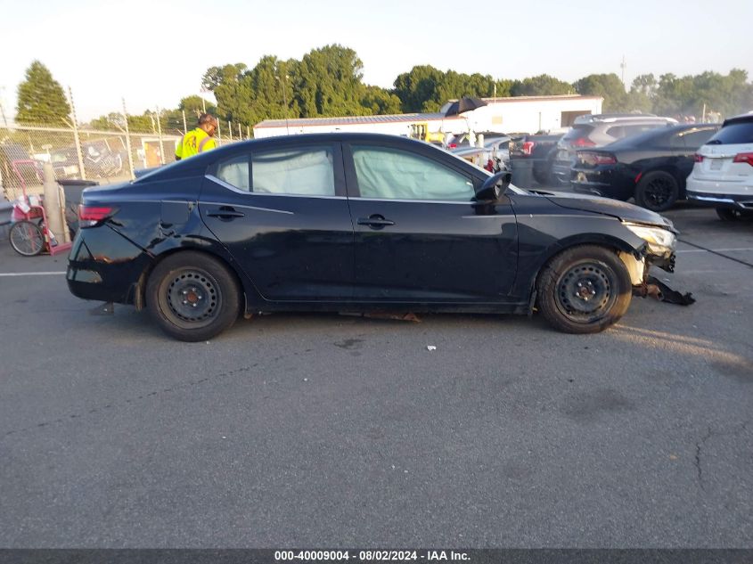 2020 Nissan Sentra S Xtronic Cvt VIN: 3N1AB8BV5LY241510 Lot: 40009004