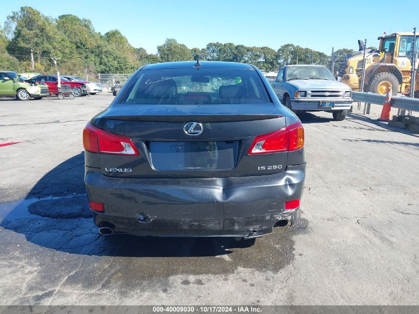 2010 Lexus Is 250 VIN: JTHBF5C26A5121782 Lot: 40919157