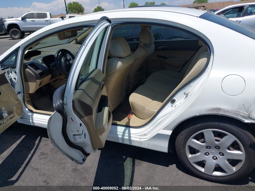 2007 Honda Civic Lx VIN: 1HGFA16577L117780 Lot: 40009052