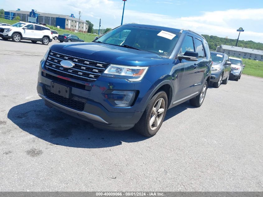 1FM5K8D88HGD36962 2017 FORD EXPLORER - Image 2