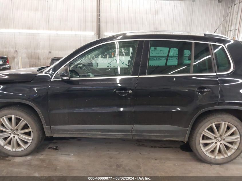 2011 Volkswagen Tiguan Se VIN: WVGBV7AX2BW562749 Lot: 40009077