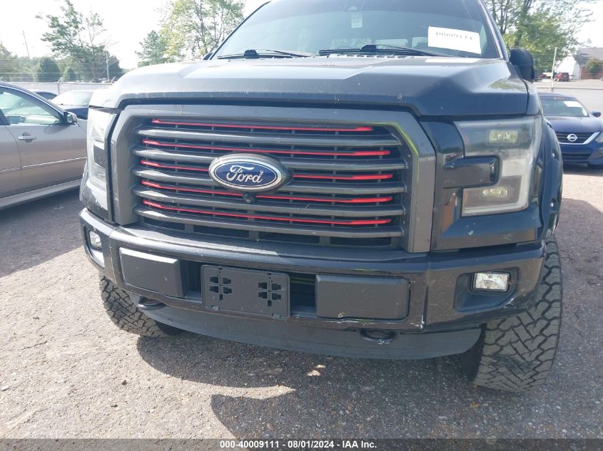 2016 Ford F-150 Lariat VIN: 1FTEW1EG2GFC12891 Lot: 40009111