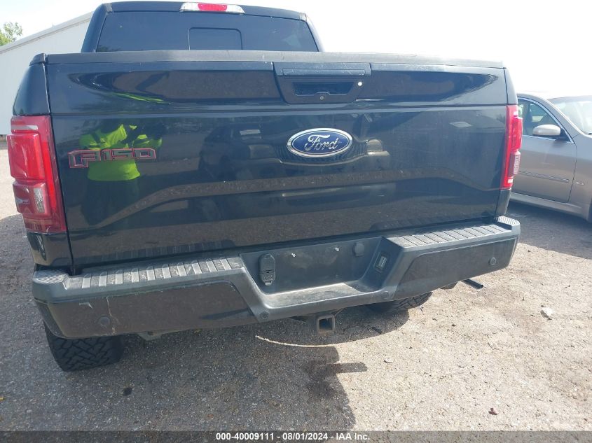 2016 Ford F-150 Lariat VIN: 1FTEW1EG2GFC12891 Lot: 40009111