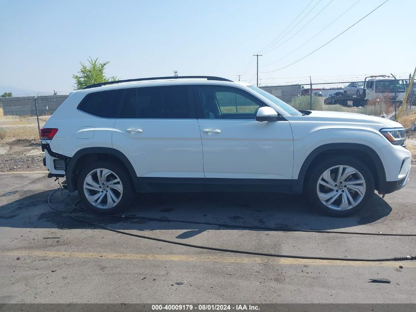 2021 Volkswagen Atlas 3.6L V6 Se W/Technology VIN: 1V2HR2CA7MC586224 Lot: 40009179