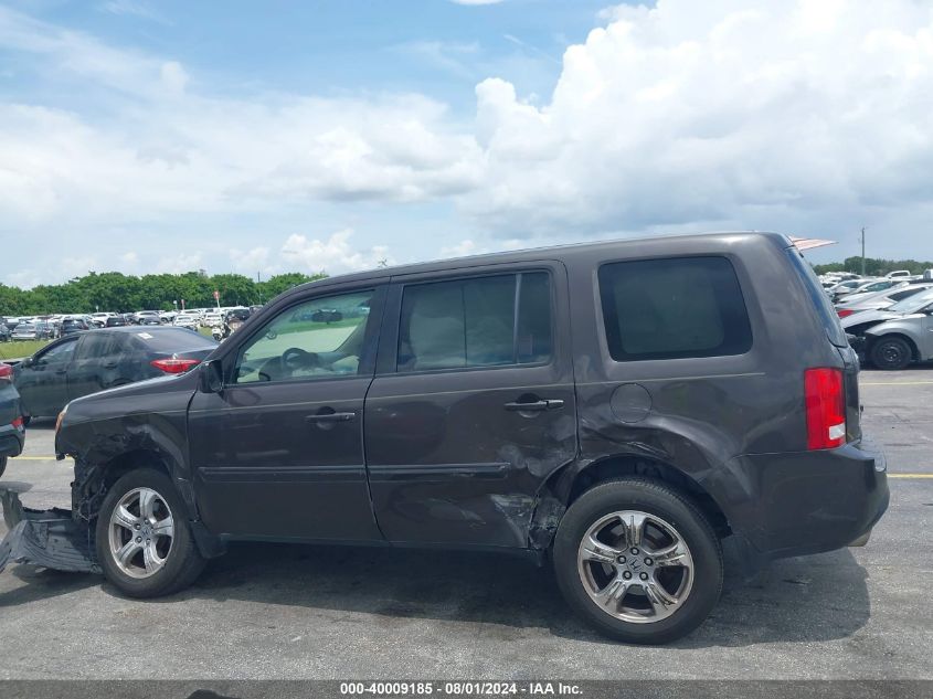 2012 Honda Pilot Ex VIN: 5FNYF3H40CB042524 Lot: 40009185