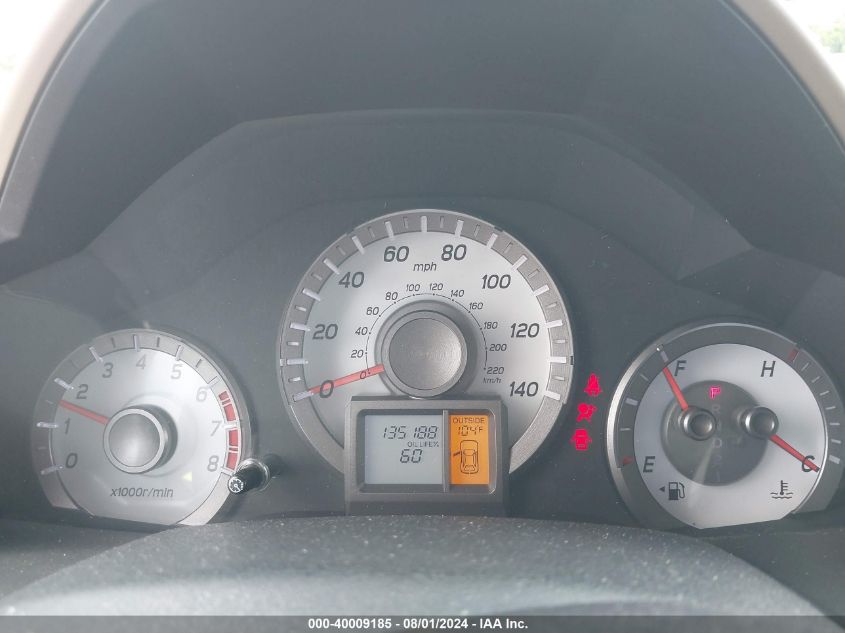 2012 Honda Pilot Ex VIN: 5FNYF3H40CB042524 Lot: 40009185