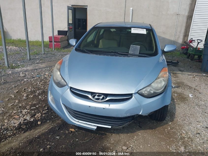 2012 Hyundai Elantra Gls (Ulsan Plant) VIN: KMHDH4AE2CU468008 Lot: 40009193