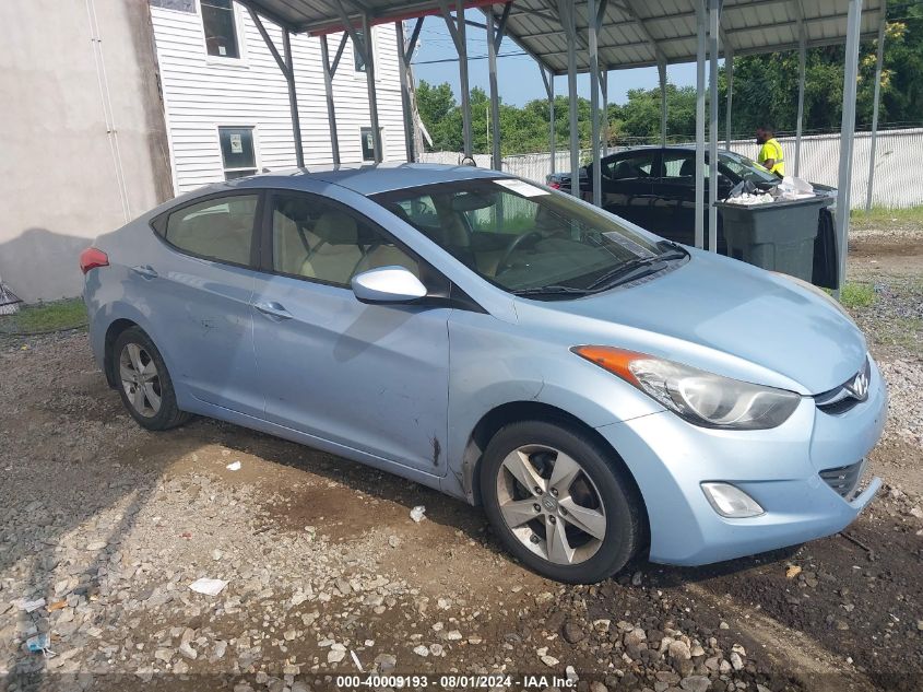 2012 Hyundai Elantra Gls (Ulsan Plant) VIN: KMHDH4AE2CU468008 Lot: 40009193