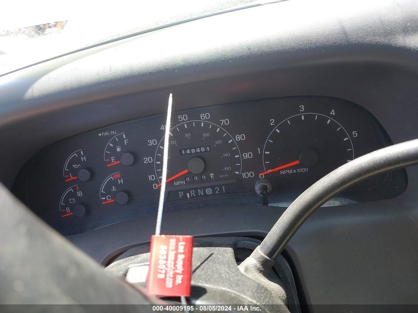 2001 Ford F250 Super Duty VIN: 1FTNX21S81EB61844 Lot: 40009195