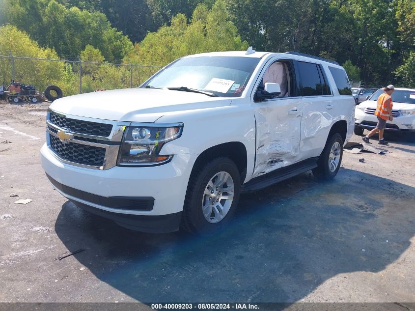 1GNSCAKC7KR256347 2019 CHEVROLET TAHOE - Image 2