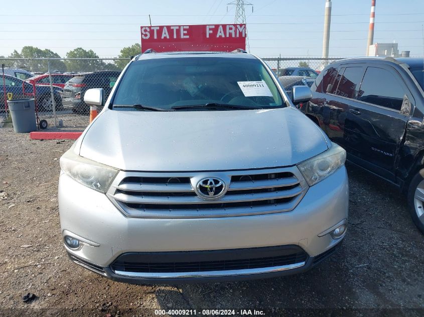 2012 Toyota Highlander Limited V6 VIN: 5TDDK3EH9CS135538 Lot: 40009211