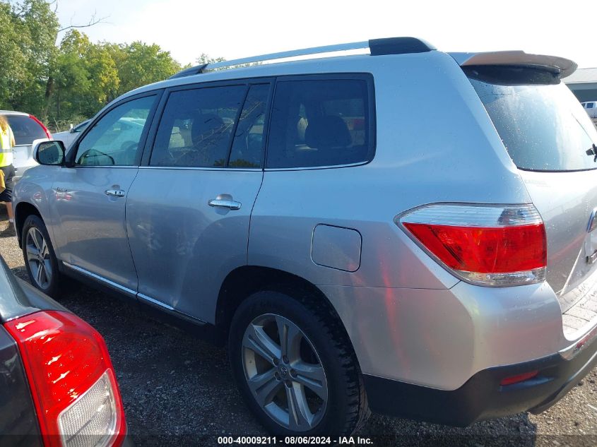 2012 Toyota Highlander Limited V6 VIN: 5TDDK3EH9CS135538 Lot: 40009211