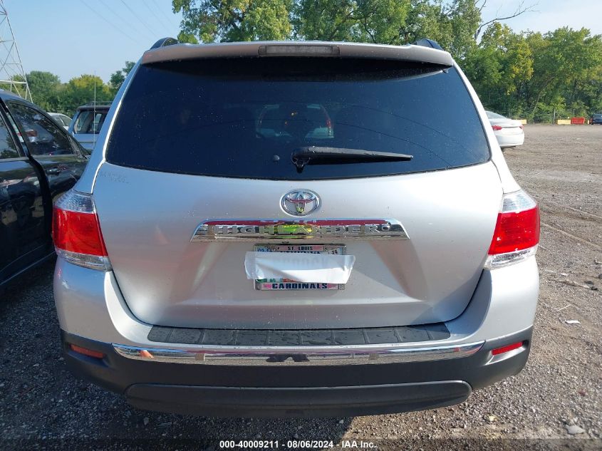 2012 Toyota Highlander Limited V6 VIN: 5TDDK3EH9CS135538 Lot: 40009211